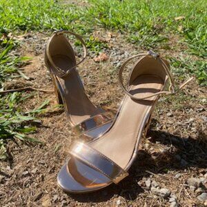 Charlotte Russe Gold Shoes